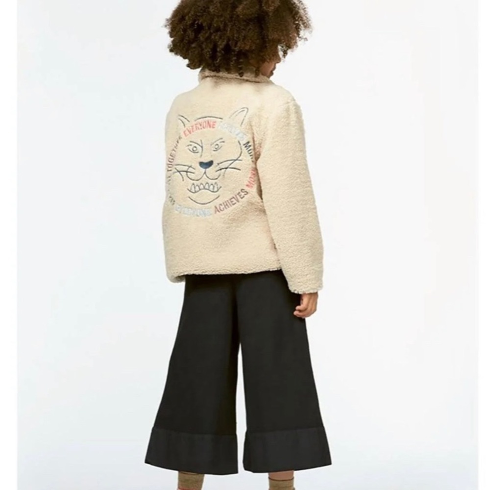 Molo Black Wide-Leg Kids Bottoms